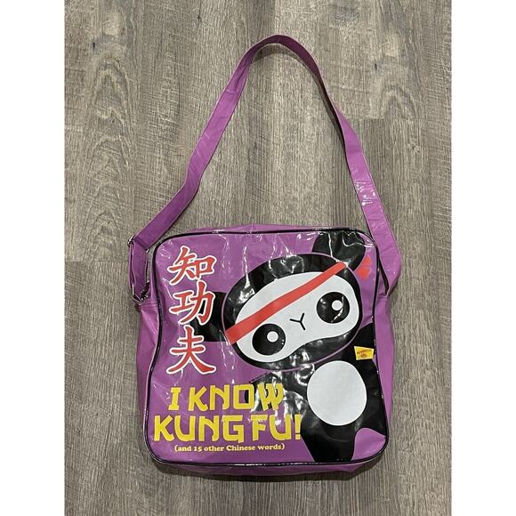 Kung Fu Panda NewBreed Girl Vinyl Messenger Bag - Picture 3 of 5